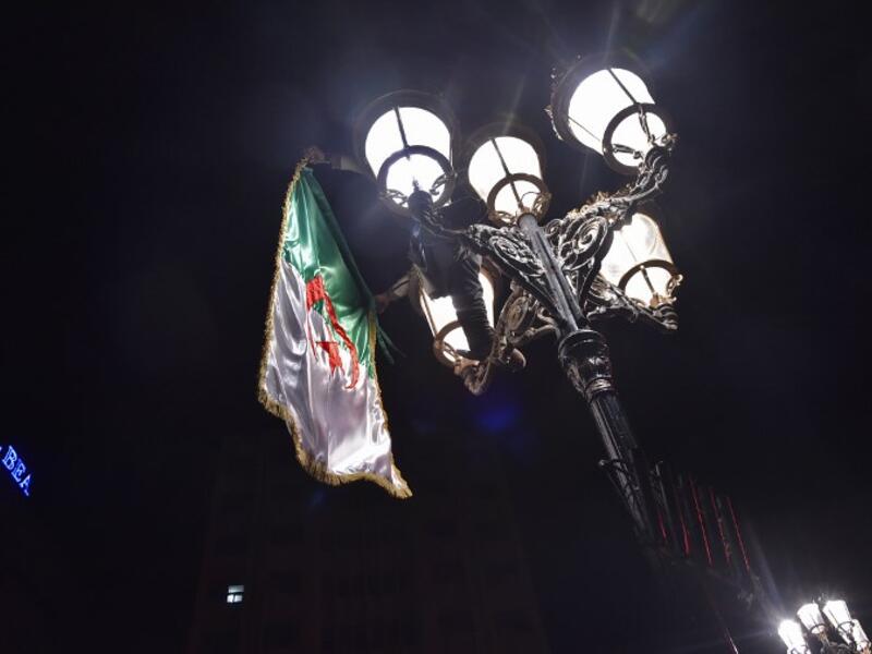 Algerians demonstrate in the capital Algiers against ailing President Abdelaziz Bouteflika's bid for a fifth term
RYAD KRAMDI / AFP