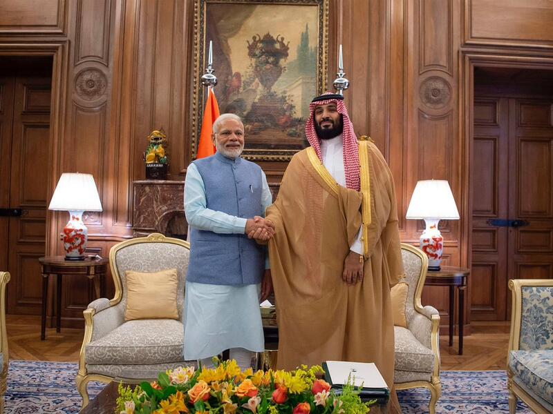 Saudi Arabia’s Crown Prince Mohammed bin Salman is expected to announce a $1 billion investment in infrastructure and the farming sector in India during his first visit to the South Asian nation. (Twitter)
