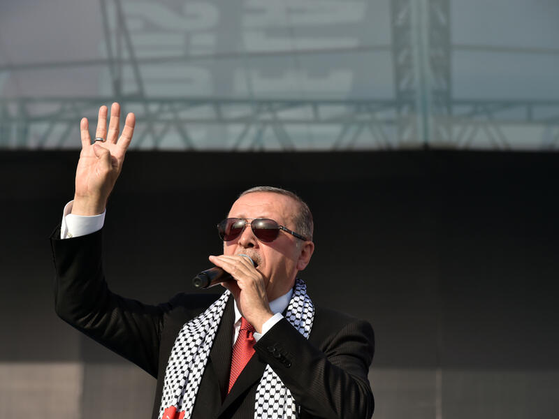 Turkish President Recep Tayyip Erdogan (Shutterstock)