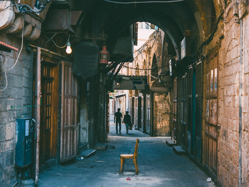 View of the streets of old town of Tripoli, Lebanon (Shutterstock)