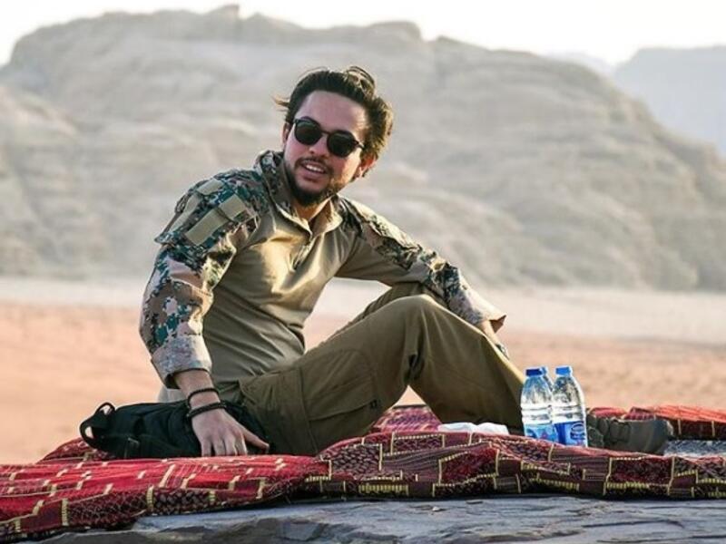 HRH Crown Prince Al-Hussein bin Abdullah II
The first in line to the royal throne in Jordan, is the oldest child of King Abdullah II and Queen Rania (Instagram)