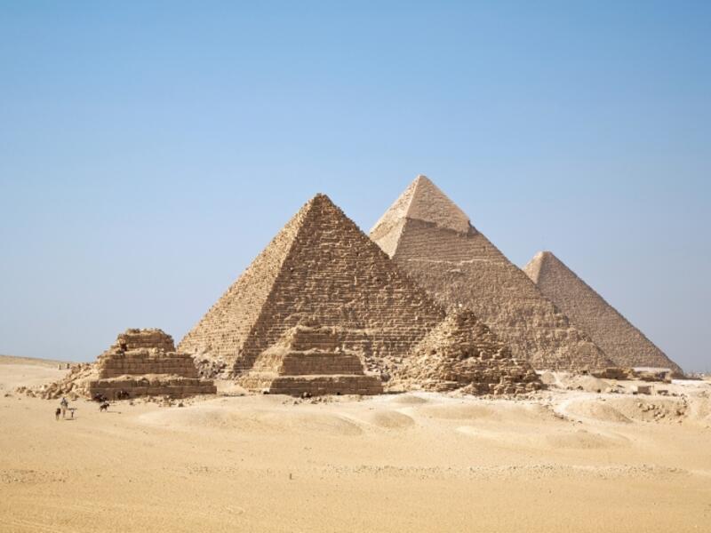 The pyramids of Giza. (File/Photo) 