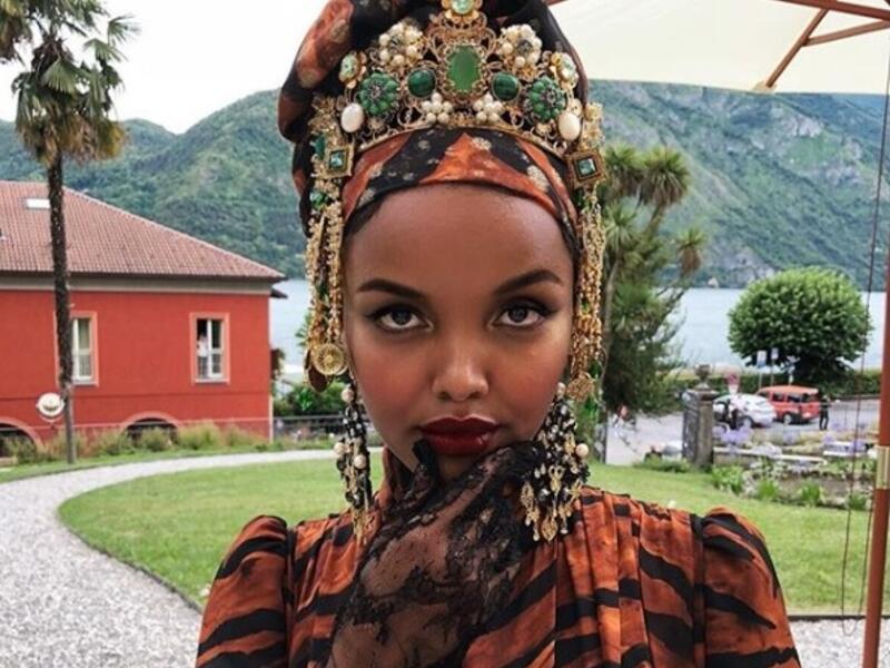 Halima Aden is used to firsts (Instagram)