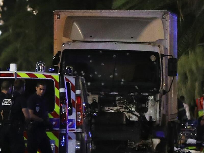 Daesh claimed responsibility for the terror attack in Nice, southern France. (AFP/Valery Hache)