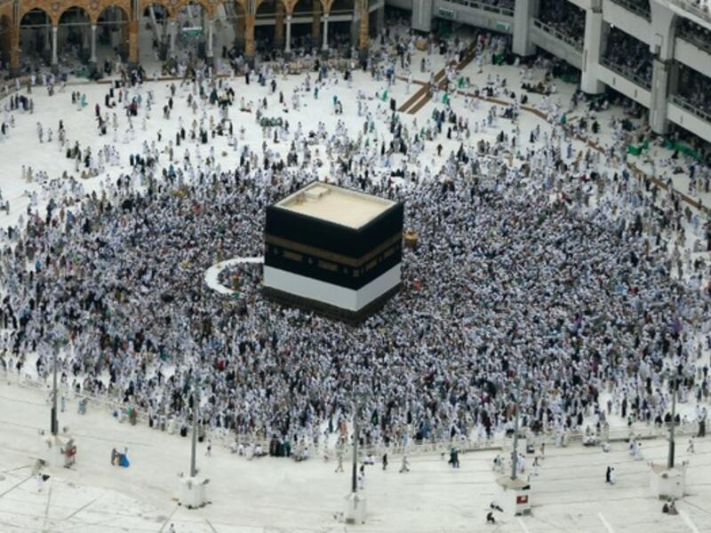 Muslim pilgrims from around the world circle around the Kaaba at the Grand Mosque in the Saudi city of Mecca on September 9, 2016. (AFP/File) 