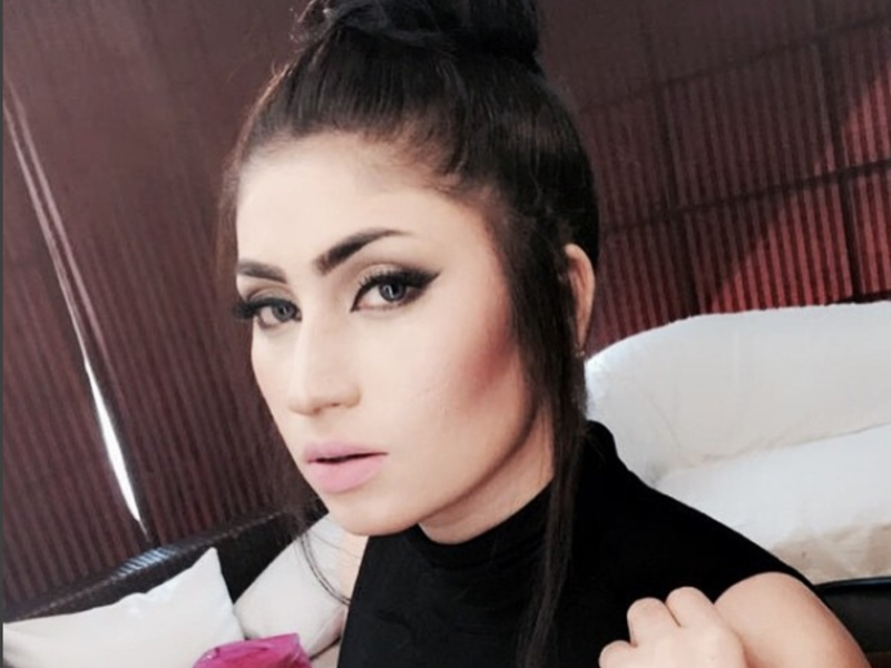 Qandeel Baloch was known for posting controversial videos online, and much of her material was censored. (Instagram) 