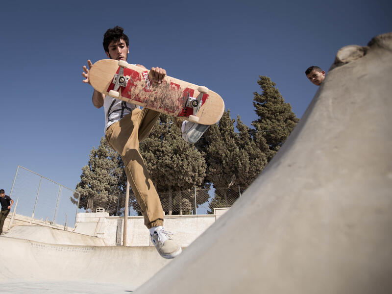 palestine skating skatepark westbank skatepal 