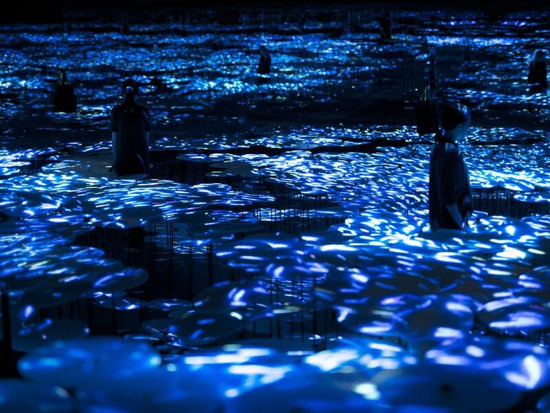 Mori Digital Art Museum in Tokyo, Japan. (Twitter)