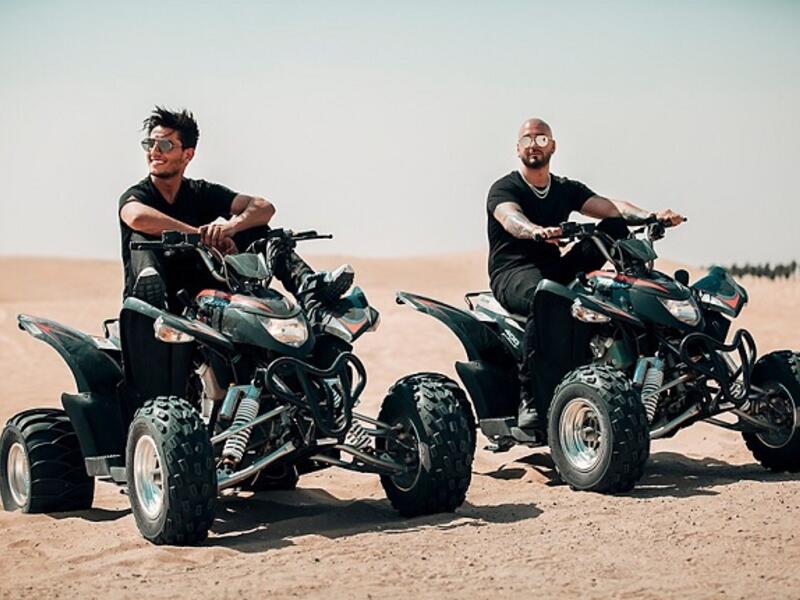 Directed by the award-winning Los Angeles-based filmmaker, David ‎Zennie, the music video of ‘Roll With It’ captures the fun-filled time between the two stars, ‎against the backdrop of Dubai’s iconic landmarks and attractions. ‎

