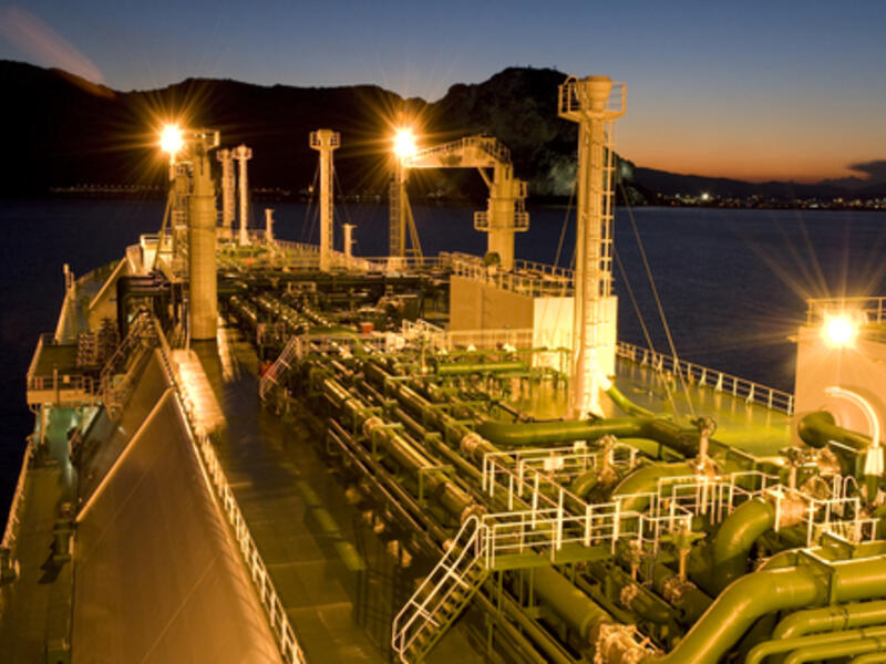 Once a net gas exporter, Egypt has turned into a major importer in recent years as growing domestic demand outstripped production. (File photo)