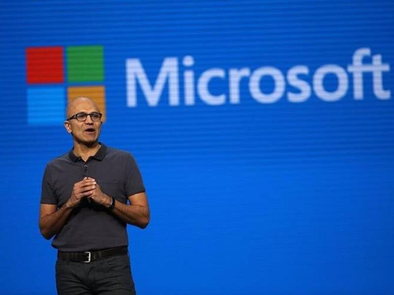 Microsoft CEO Satya Nadella met Deputy crown prince Muhammad Bin Salman in Silicon Valley on Tuesday. (AFP/File)