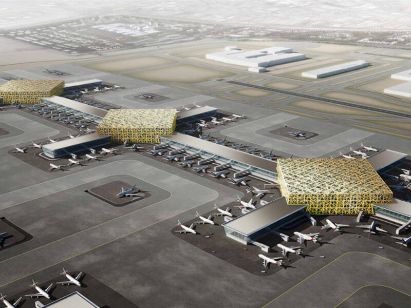The UAE plans for Al Maktoum International to be the world's largest airport. (Twitter)