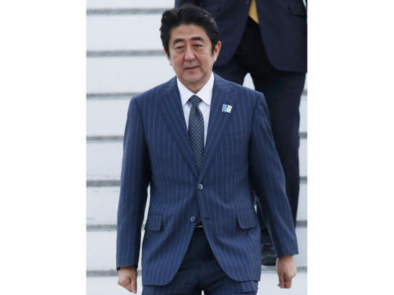 Abe is on a six-day trip through Thursday that has taken him to Bahrain, Kuwait, Djibouti and Qatar.