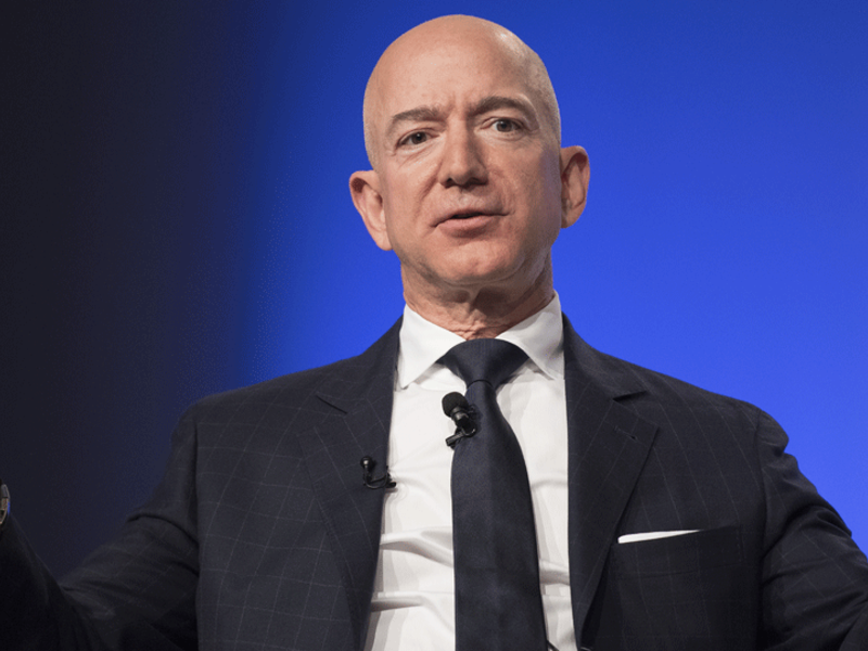 Bezos is now worth $145.6 billion, having added $20.7 billion to his fortune this year alone. (AFP)