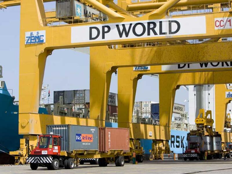 DP World's first-half revenues were up 9.6 percent to $2.29 billion, from $2.09 billion in June 2016. (File photo)