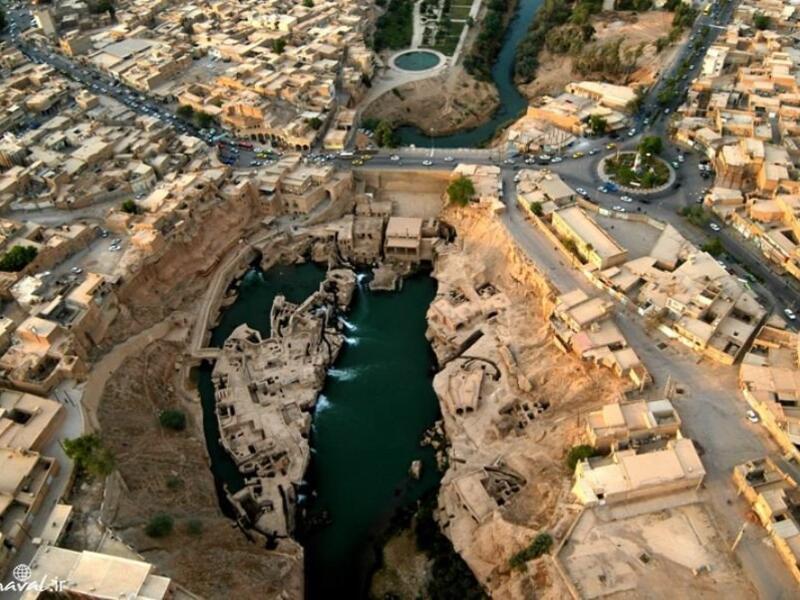 Iran’s Shushtar Historical Hydraulic System (Twitter)
