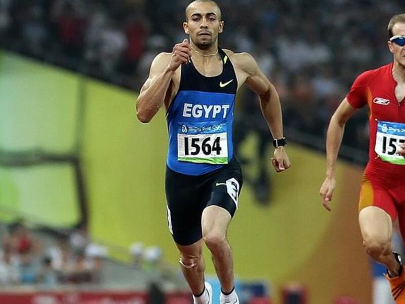 العداء المصري عمرو إبراهيم مصطفى: لم تكن الثورة المصرية عائقاً أمام النجم الطامح لتمثيل بلاده بأفضل الصور في أولمبياد لندن على الرغم من اعترافه بتأثيرها عليه، وستكون مسابقتا 100 متر و200 متر الفرصة أمامه لتذكير العالم بأن مصر هي "أم الدنيا".