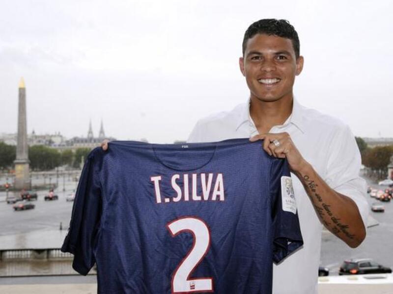 thiago silva psg jersey