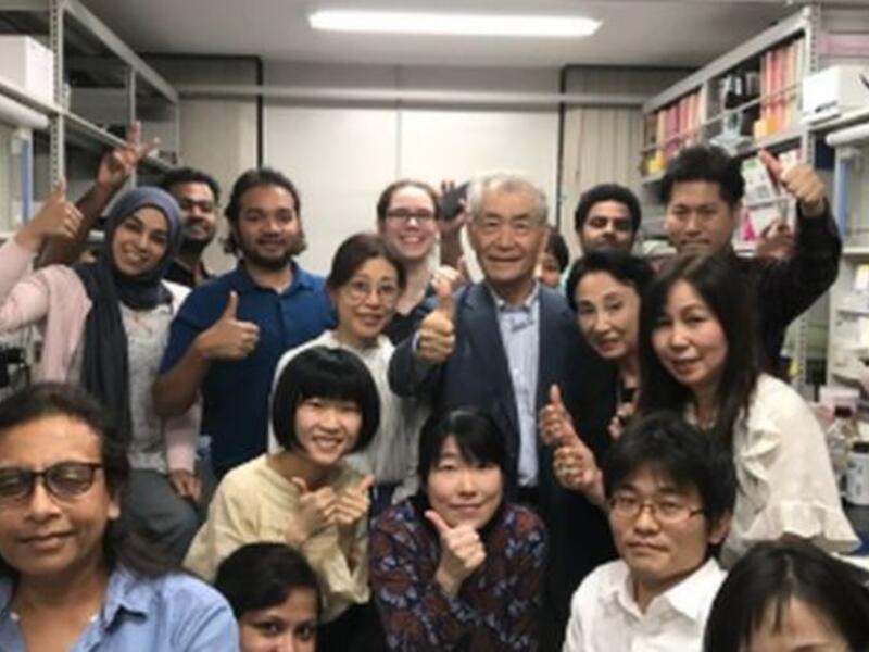 The Omani Ms Muna Alhabsi is a member of the team of Dr Tasuku Honjo , the Japanese Scientist who won
Noble Prize in Medicine (Twitter)