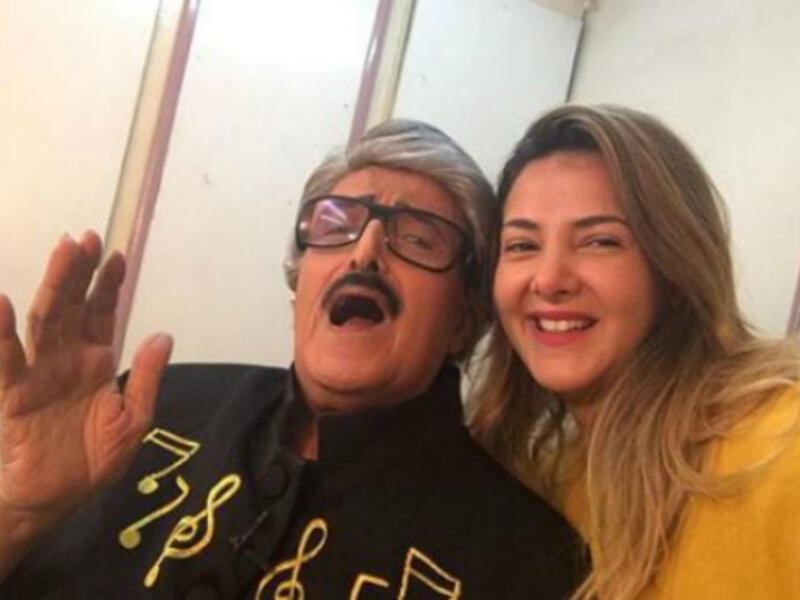 Samir Ghanem and his daughter Donia