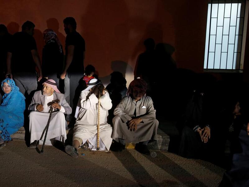 Hundreds of families and relatives converged to the Southern Shouneh Public Hospital to inquire about their missing children  (Twitter)