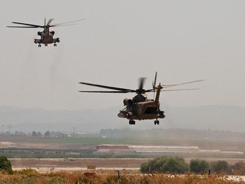 34 people were rescued in a large operation involving four police helicopters and several boats (Twitter)

