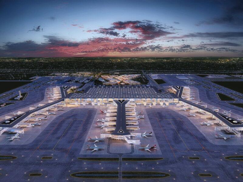 Istanbul’s newly inaugurated airport (Twitter)