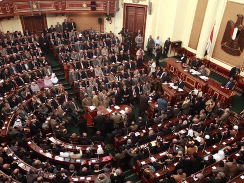 Egyptian MP Mohamed Anwar al-Sadat, nephew of former president Anwar Sadat, was accused of "belittling" Egypt's parliament with his criticism. (AFP/File)