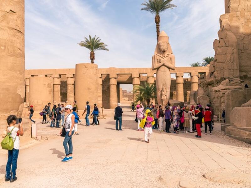 Egypt's inbound tourism fell in 2016 to 5.3 million tourists—down from 9.3 million in 2015—after Russia and Britain halted their flights because of the fall of the Russian plane in October 2015.
