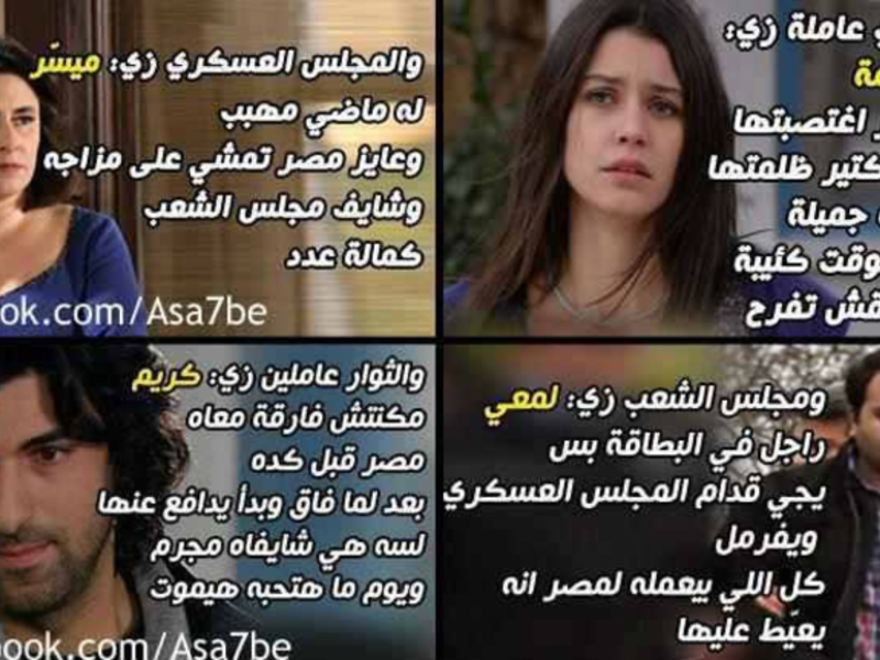 مقارنة بين شخصيات المسلسل التركي الشهير "فاطمة" وبين وضع مصر-التي شبهت بفاطمة بطلة المسلسل- وبين باقي التيارات واللاعبين في الساحة السياسية المصرية. 