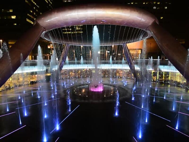 The largest in the world is The Fountain of Wealth in Singapore. (Shutterstock)