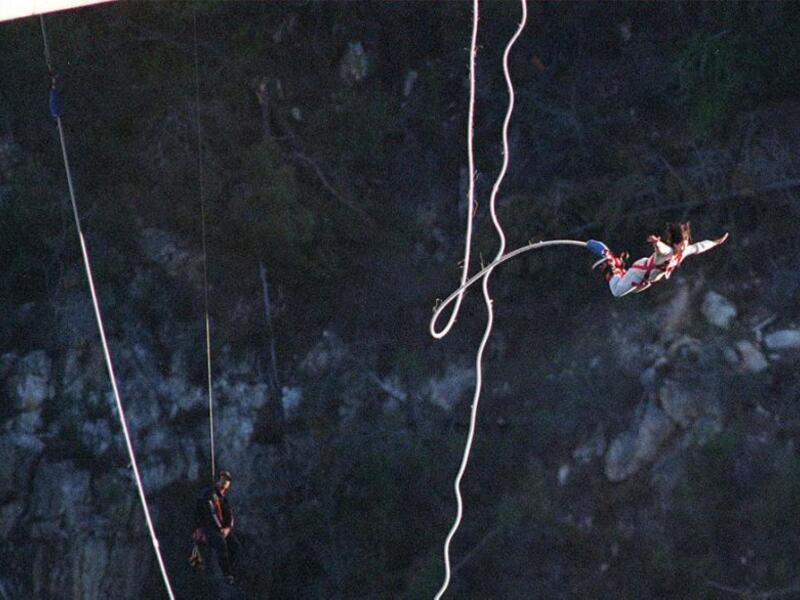 Bungee Jump From The Highest Jump In India: In a small village called Mohan Chatti sits India’s best bungee jump provider: Jumpin Heights. The biggest thrill is a fixed platform jump from 272 feet above the ground. (AFP/ File Photo)
