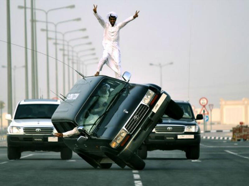 toyota land cruiser tricks qatar