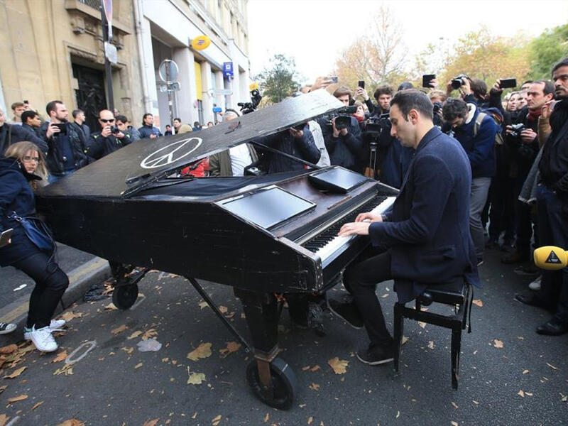 piano imagine bataclan theater #parisattacks