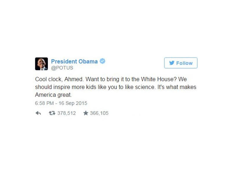 Barack Obama tweet