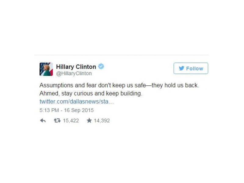 Hillary Clinton tweet