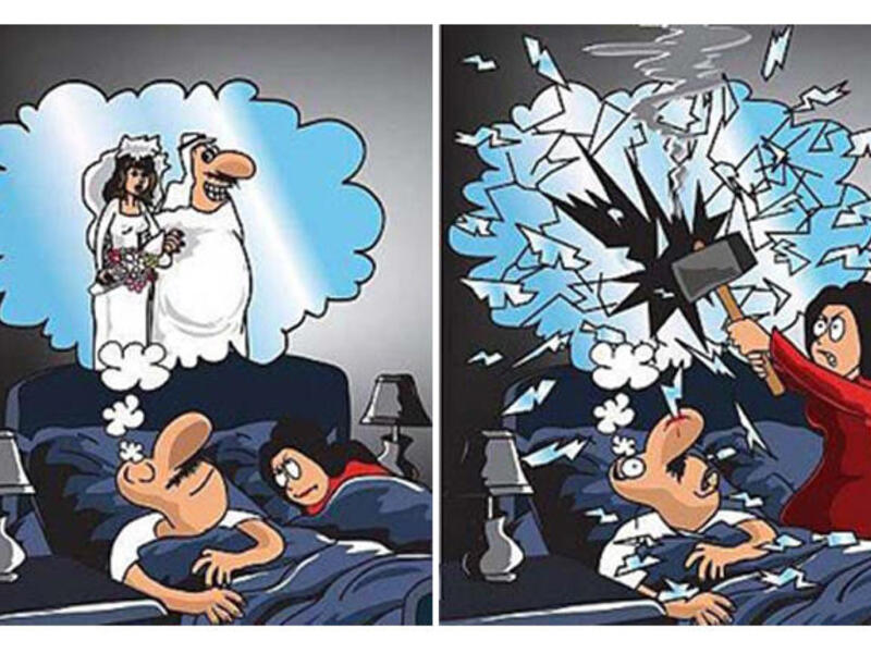 Arab man dreams of marrying a second wife