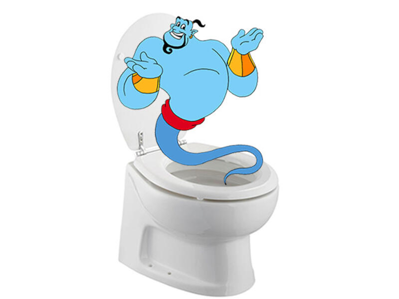 Aladdin magic lamp jinn