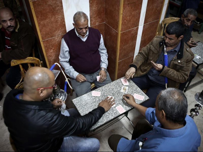 Egypt cafe men