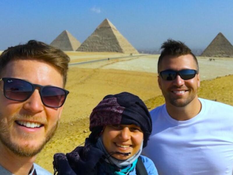 Temperatures are still…temperate. Travel is more enjoyable in April and May since you won't be crushed by extreme heat and humidity. Sunny Cairo weather will stay reliably south of 40 degrees Celsius for the next month, with wonderfully dry air. 


