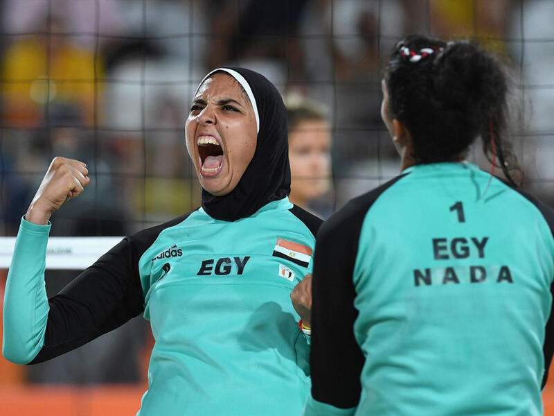 Egypt Hijab Volleyball