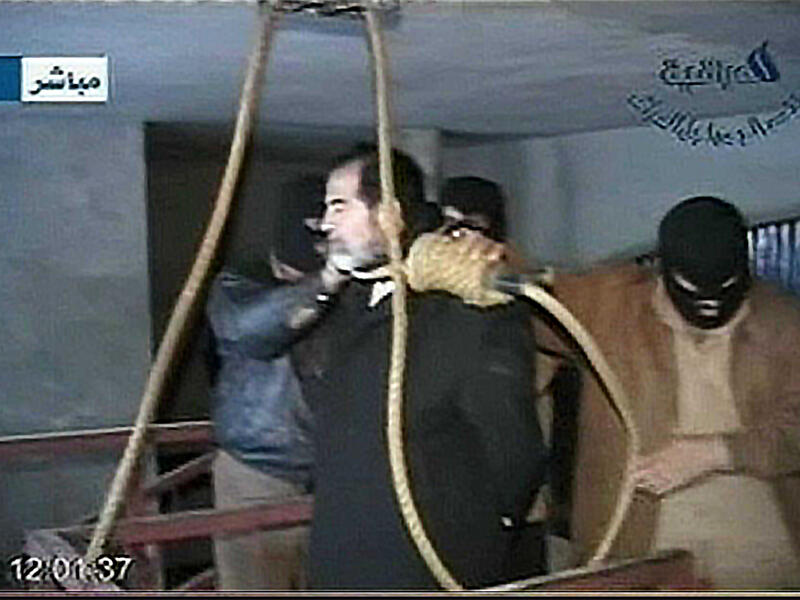 saddam execution hanging