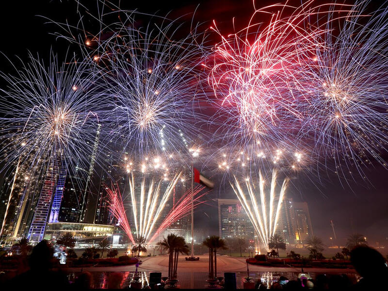 Abu Dhabi new years eve