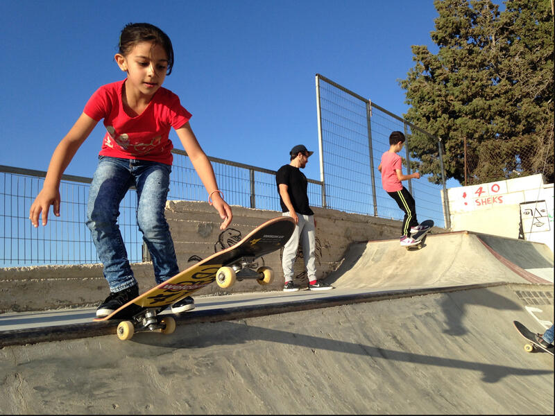 palestine skating skatepark westbank skatepal 