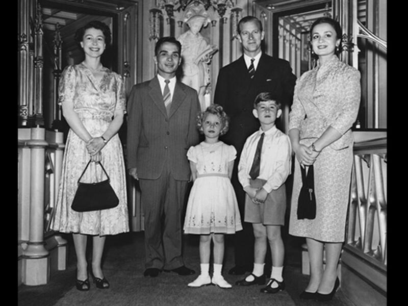 King Hussein and Queen Dina of Jordan