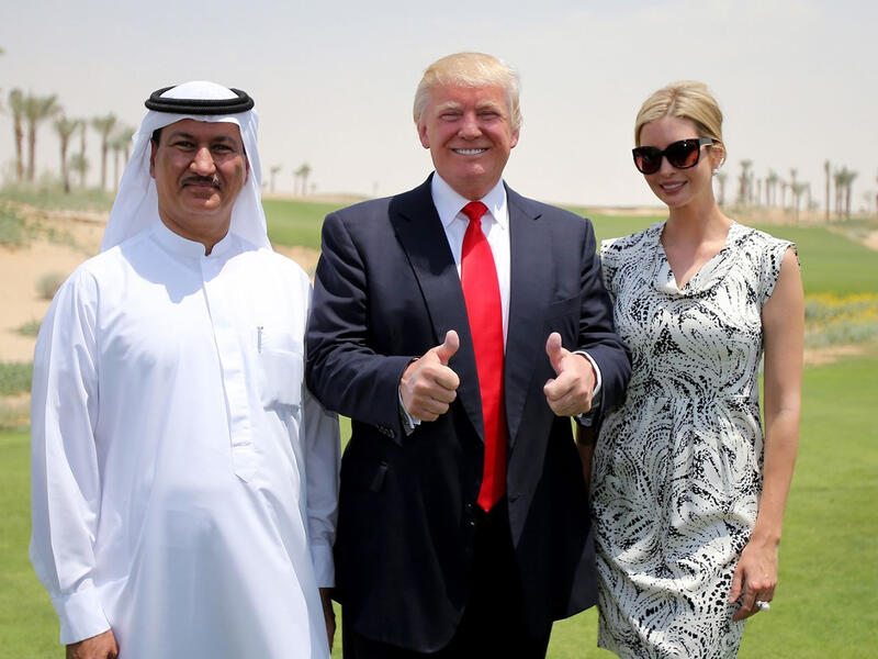 ivanka trump donald trump dubai golf