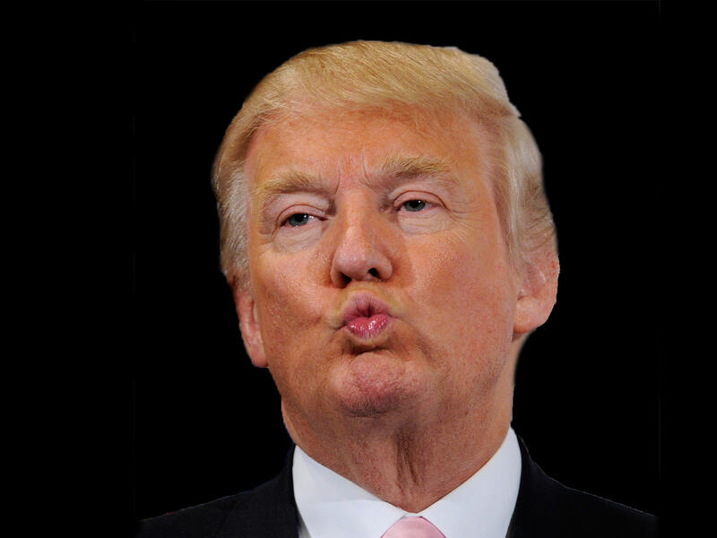 Donald Trump talking