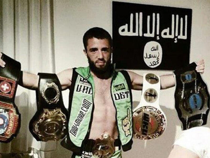 True - Valdet Gashi: the 28-year-old two-time Thai Boxing World Champion left a wife and two children in Bavaria for Daesh. Earl