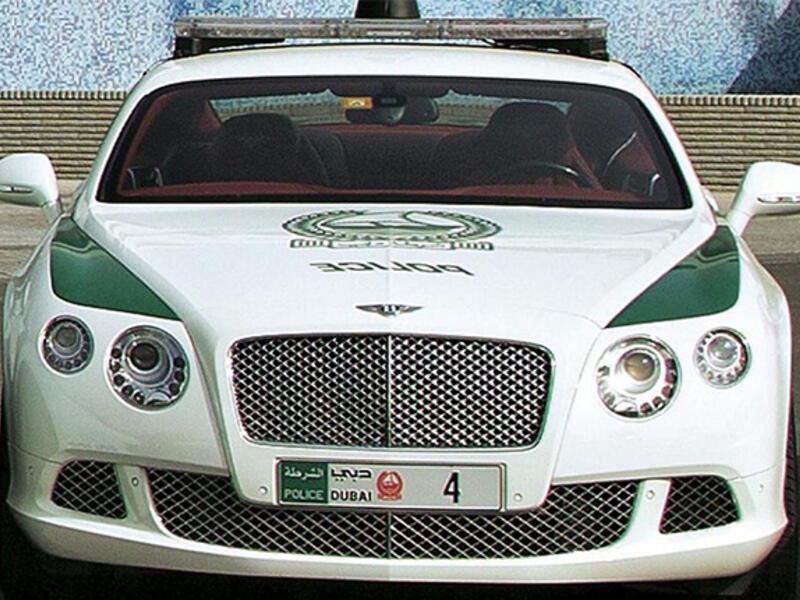 Dubai police car