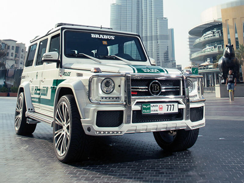 Dubai police car
